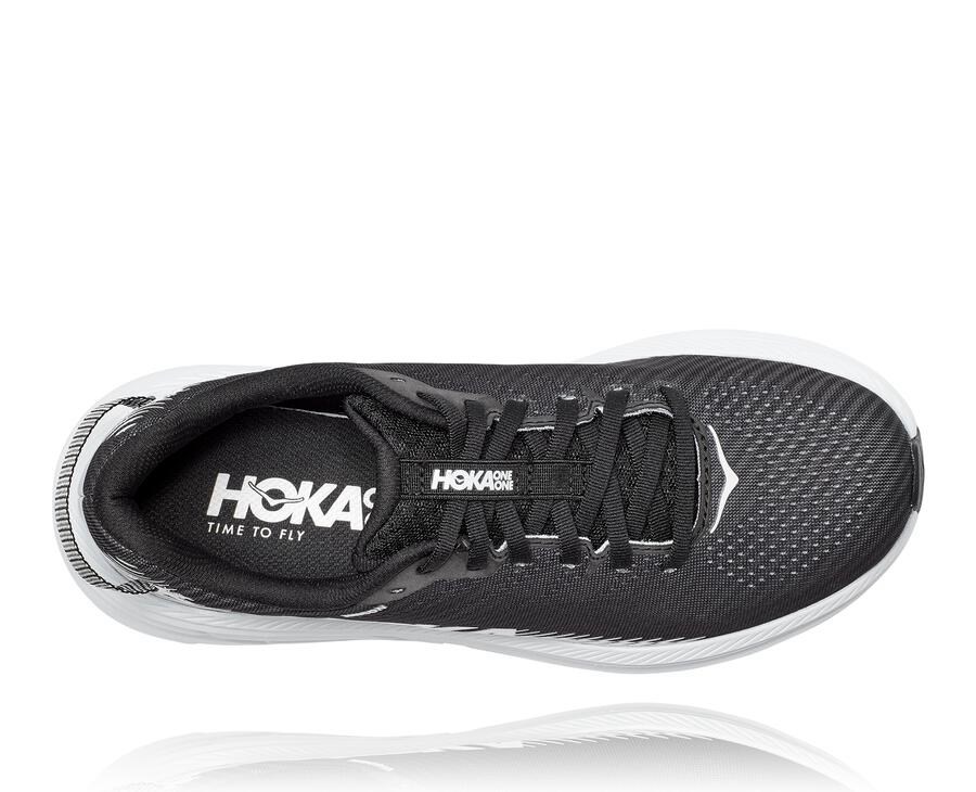 Hoka One One Tenisky Damske Čierne/Biele - Rincon 2 - 84516-LGFB